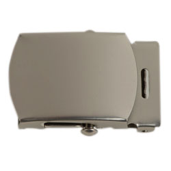 BB BKM101W_Nickel Matt Military Web Buckle